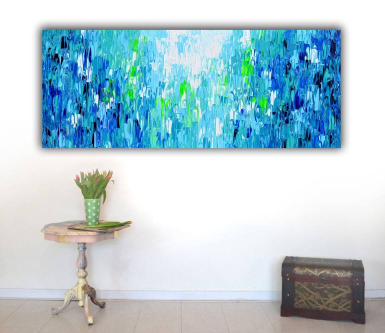 Original Abstract Painting by SOOS TIBERIU