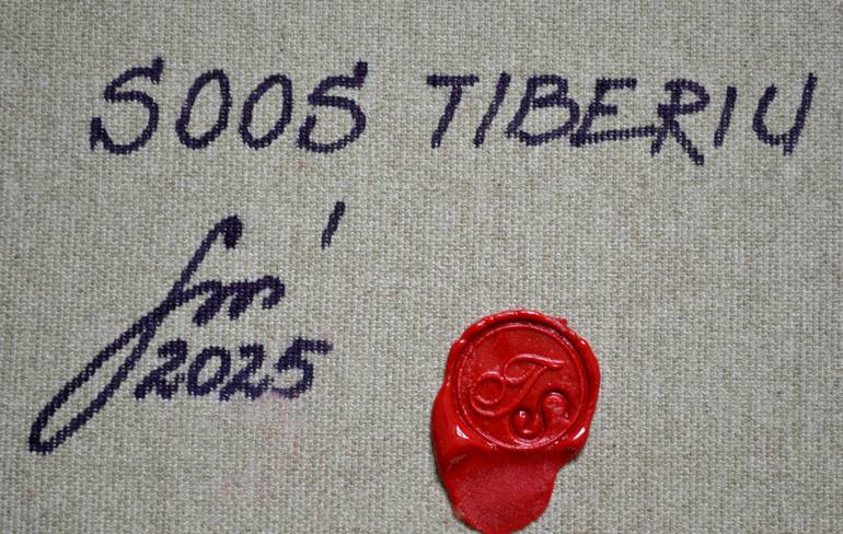 Original Modernism Abstract Painting by Soos Tiberiu