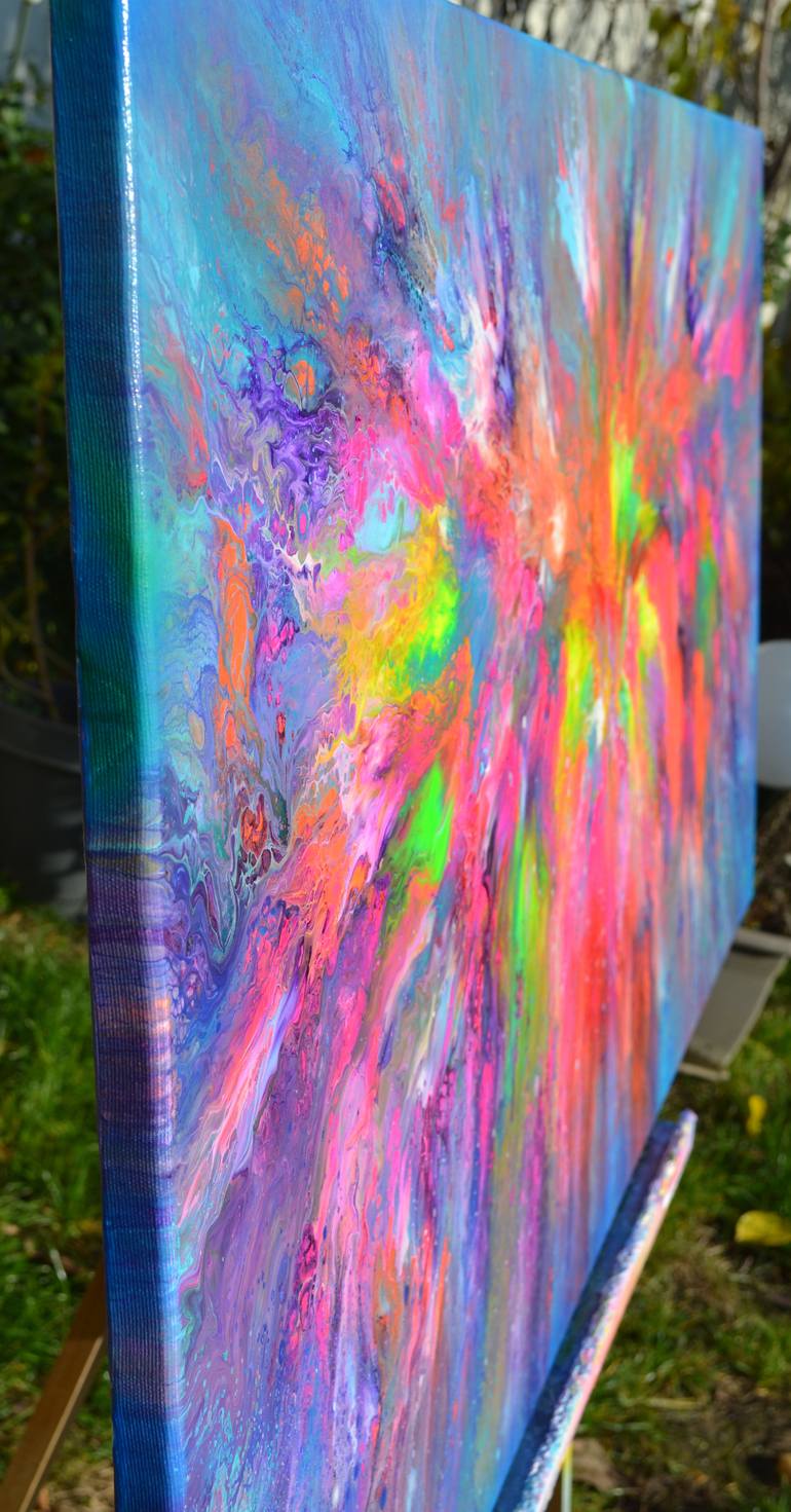 Original Abstract Painting by Soos Tiberiu