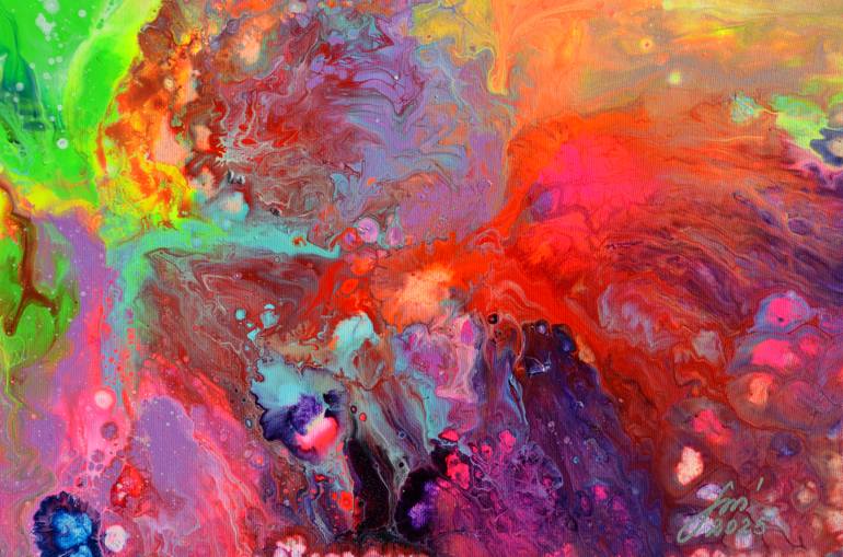 Original Contemporary Abstract Painting by Soos Tiberiu