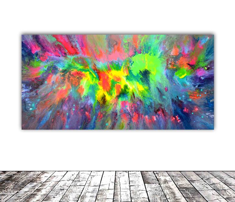 Original Conceptual Abstract Painting by SOOS TIBERIU