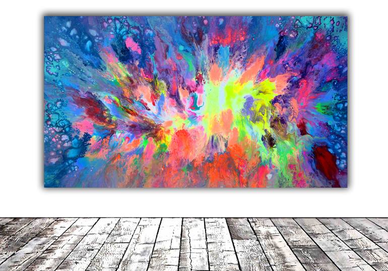 Original Conceptual Abstract Painting by SOOS TIBERIU