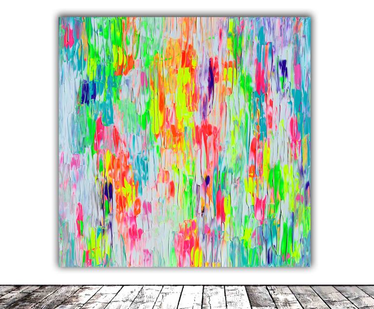 Original Fine Art Abstract Painting by SOOS TIBERIU