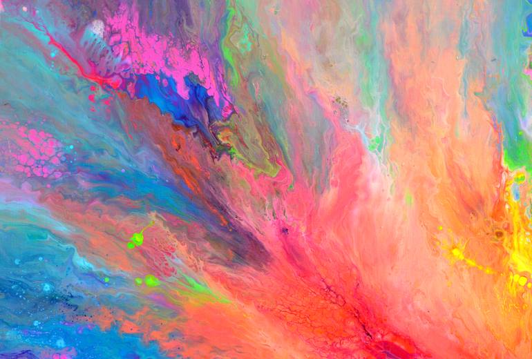 Between the Sky and Earth Painting by SOOS TIBERIU | Saatchi Art