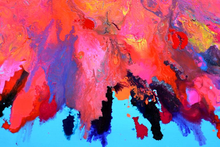 Original Modernism Abstract Painting by Soos Tiberiu