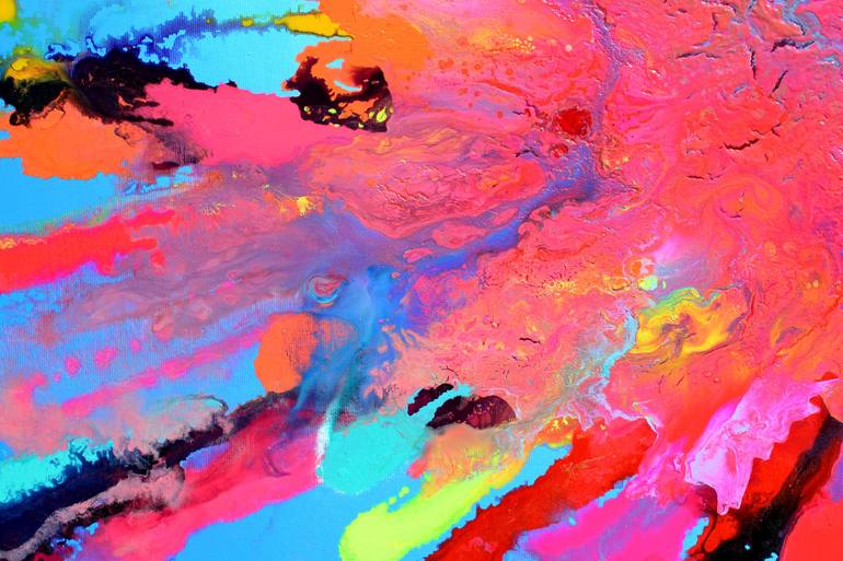 Original Modernism Abstract Painting by Soos Tiberiu