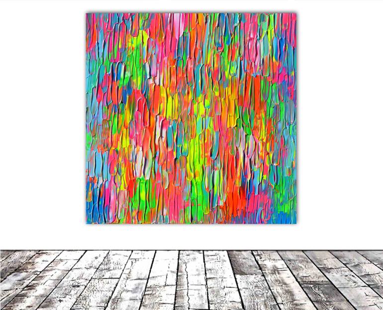 Original Modernism Abstract Painting by Soos Tiberiu