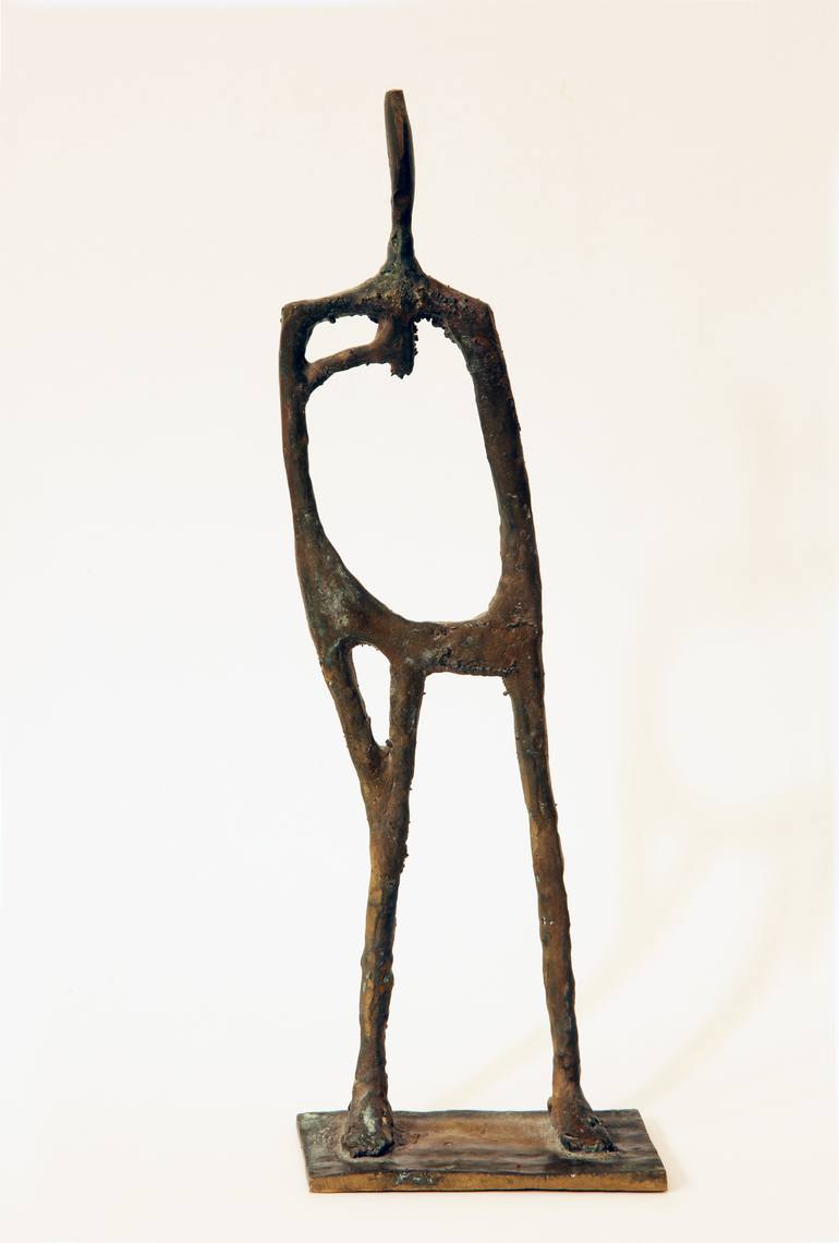 Original Figurative Men Sculpture by Rossen Stanoev