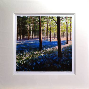 Original Impressionism Landscape Printmaking by Jon Paul Wilson