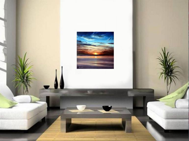 Original Impressionism Landscape Painting by Jon Paul Wilson