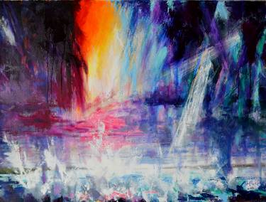 Original Abstract Expressionism Abstract Paintings by Jon Paul Wilson