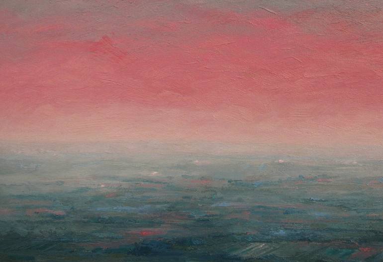 Original Conceptual Landscape Painting by Karina Carrescia