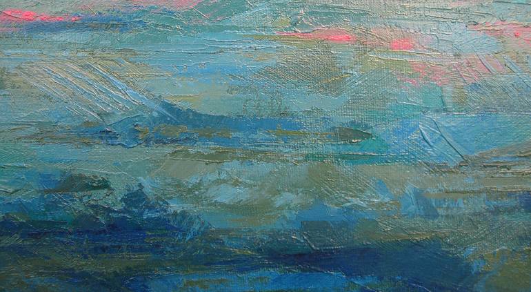 Original Conceptual Landscape Painting by Karina Carrescia