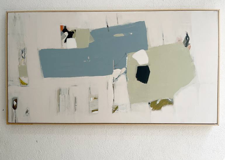 Original Minimalism Abstract Painting by Paola Pugliese