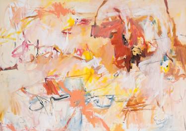 Original Abstract Expressionism Abstract Paintings by Paola Pugliese