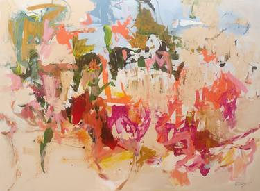 Original Contemporary Abstract Paintings by Paola Pugliese