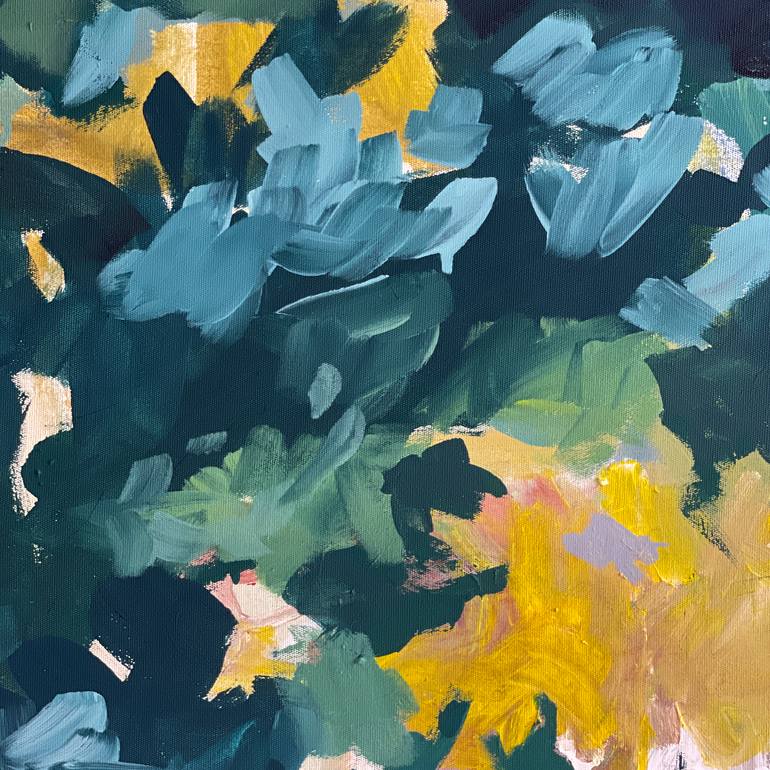 Original Expressionism Floral Painting by Paola Pugliese