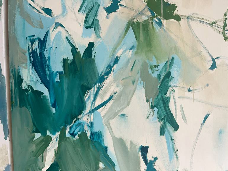 Original Abstract Expressionism Abstract Painting by Paola Pugliese