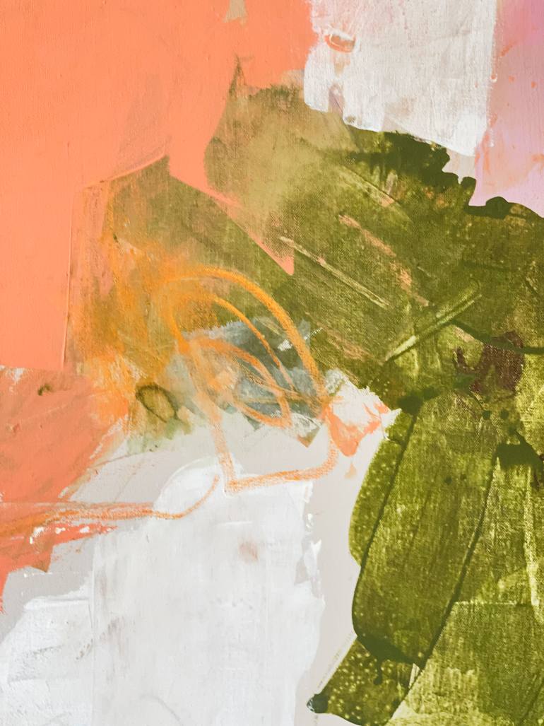 Original Abstract Expressionism Abstract Painting by Paola Pugliese