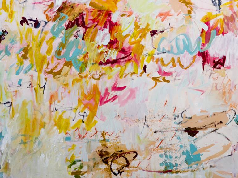 Original Abstract Expressionism Abstract Painting by Paola Pugliese