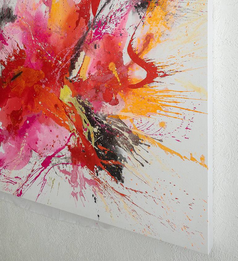 Original Abstract Graffiti Painting by Paola Pugliese