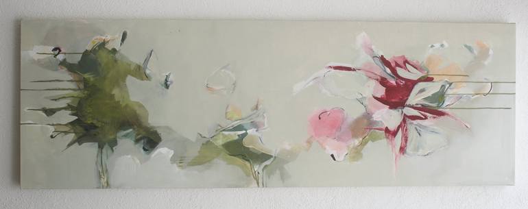 Original Garden Painting by Paola Pugliese