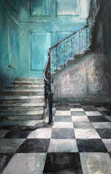 Print of Impressionism Interiors Paintings by Prunk Fox