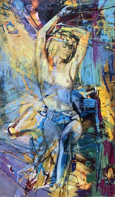 Original Nude Paintings by Prunk Fox