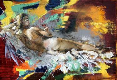 Print of Impressionism Nude Paintings by Prunk Fox