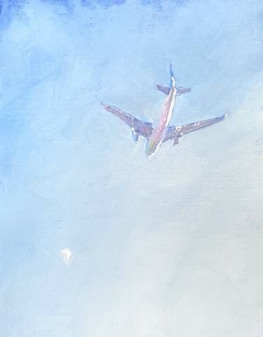 Original Airplane Paintings by Prunk Fox