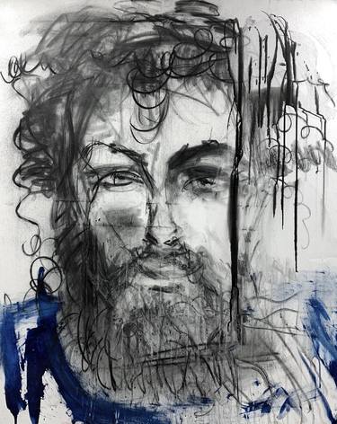 Original Portraiture Portrait Drawings by Prunk Fox