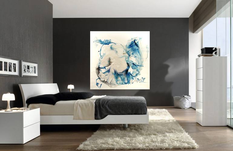 Original Conceptual Abstract Painting by margje teeuwen