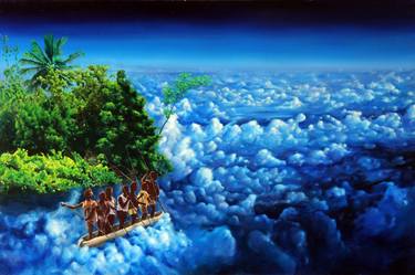 Original Surrealism Fantasy Paintings by George Karakasoglou