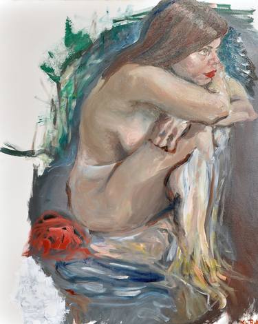 Original Nude Paintings by Giorgio Rinaldi