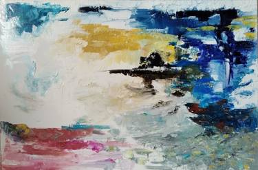 Original Abstract Landscape Paintings by Giorgio Rinaldi