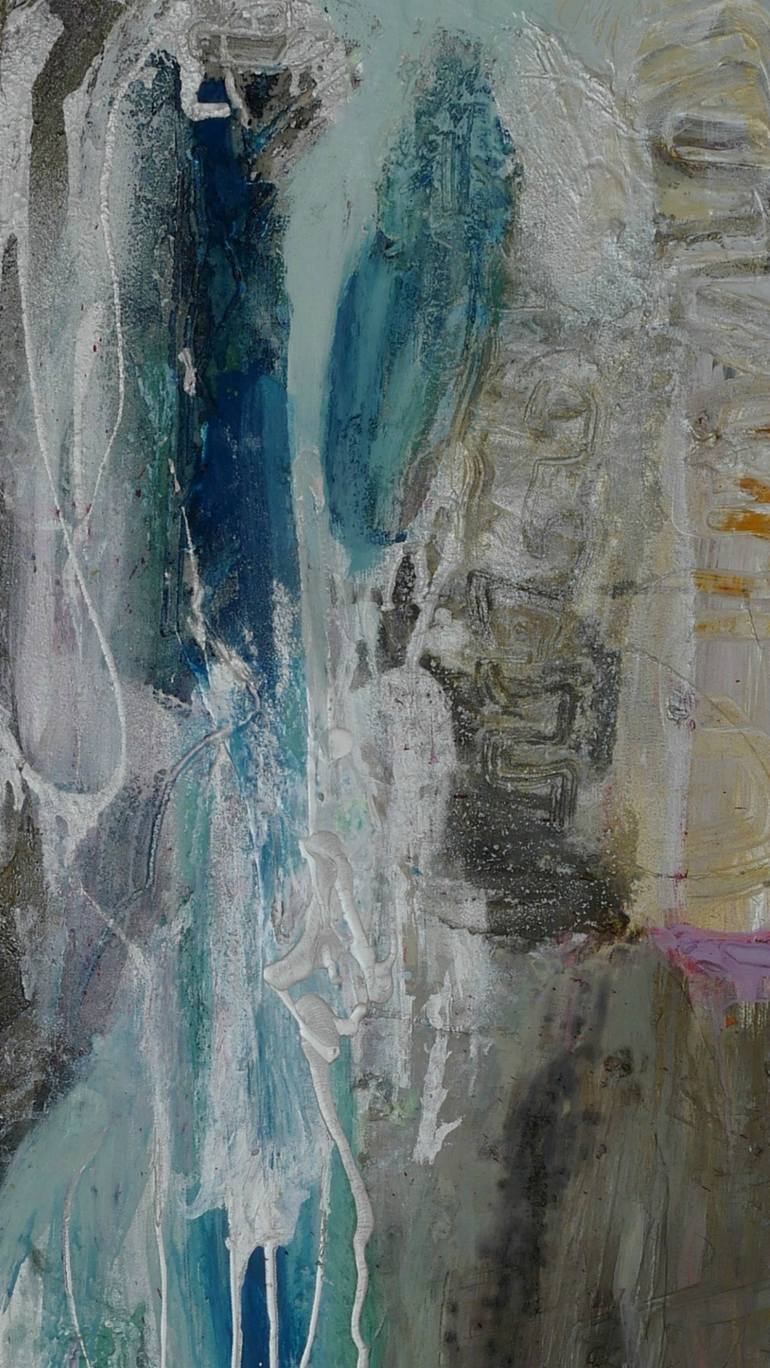 Original Abstract Expressionism Abstract Painting by Donna Fecteau