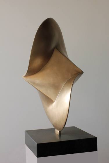 Original Abstract Geometric Sculpture by Karl Geckler