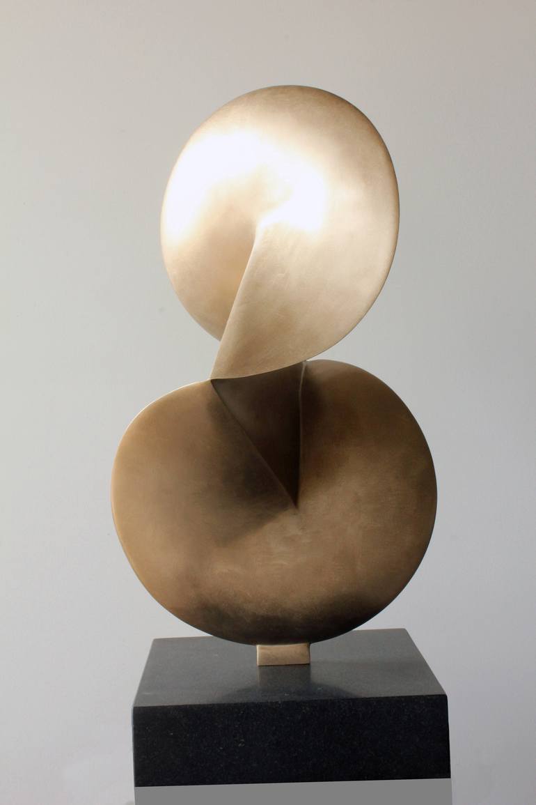 Double Discus Sculpture by Karl Geckler | Saatchi Art