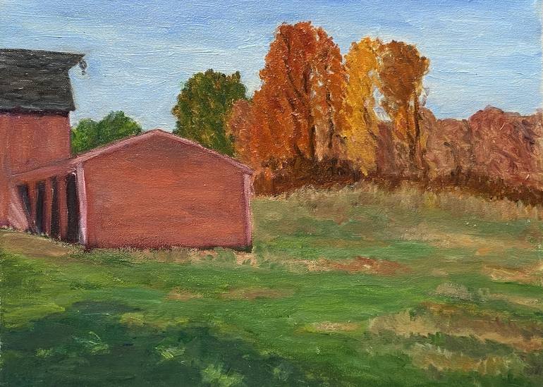 Print of Impressionism Landscape Paintings by Dr Joel Goldman