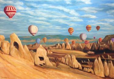 Balloons over Cappadocia thumb