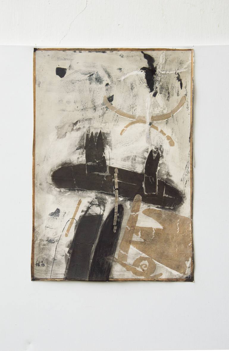 Original Abstract Drawing by Ivana Svobodova
