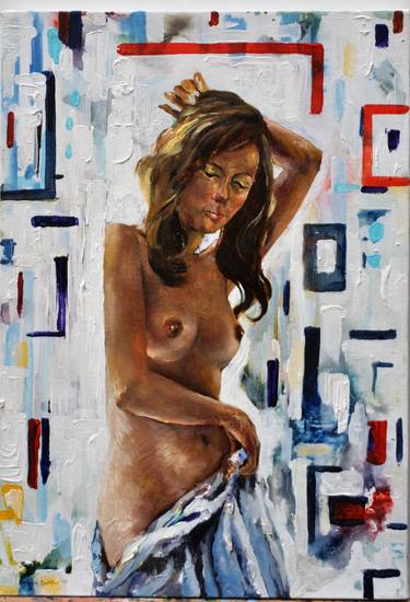 Original Portraiture Nude Paintings by Frederik Ivanaj