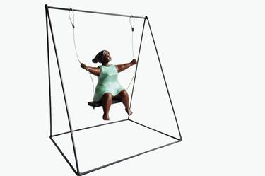 Woman in a Swing by Haydeé Arias thumb