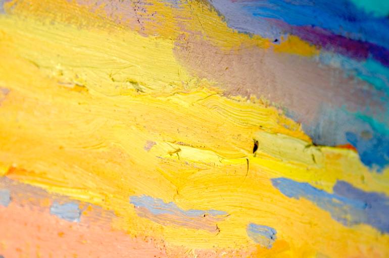 Original Impressionism Landscape Painting by Bernard Fallon