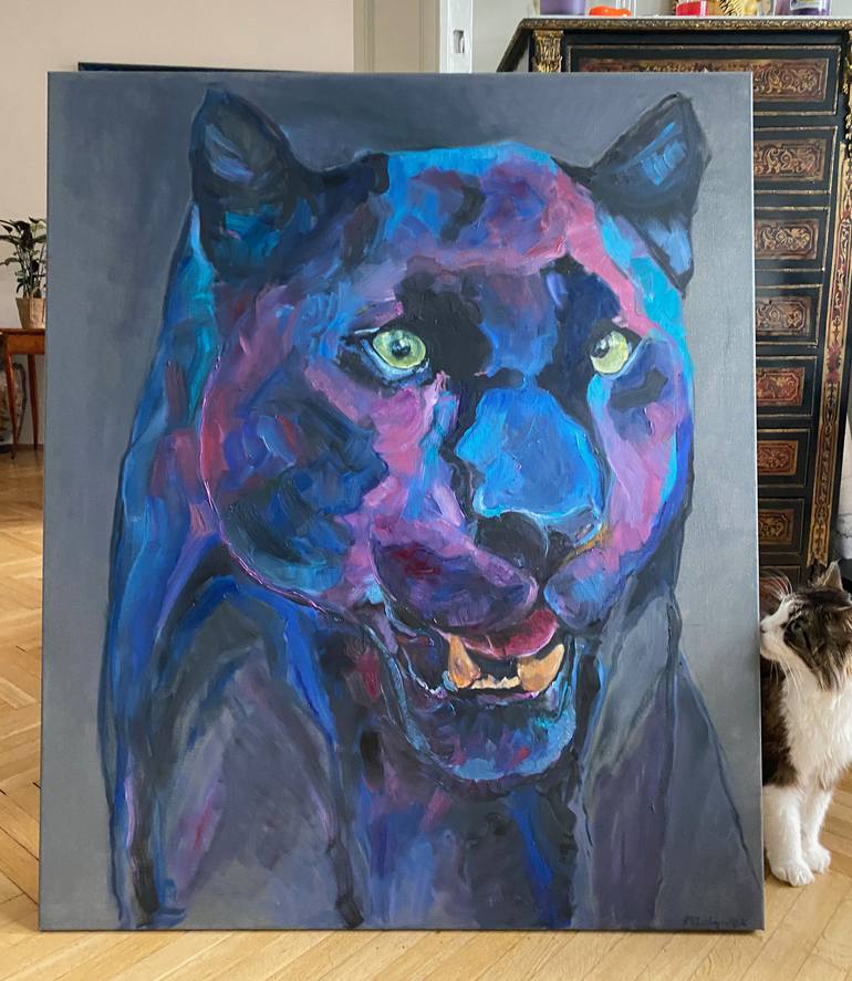 Original Animal Painting by Malwina Żołyniak