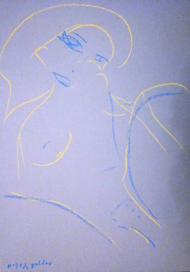 Original Fine Art Erotic Drawings by kostya goldtv Mitenev