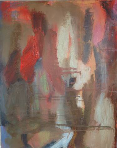 Original Abstract Expressionism Abstract Paintings by Suzanne Rees