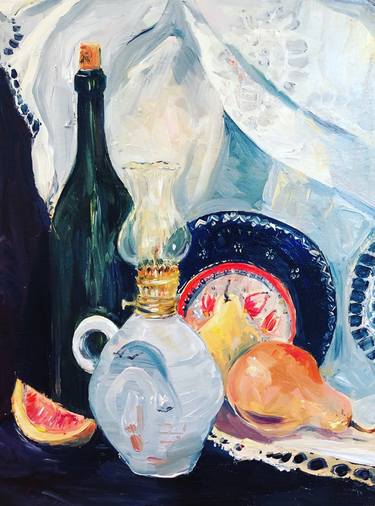 Original Still Life Paintings by Natalia Menshenina