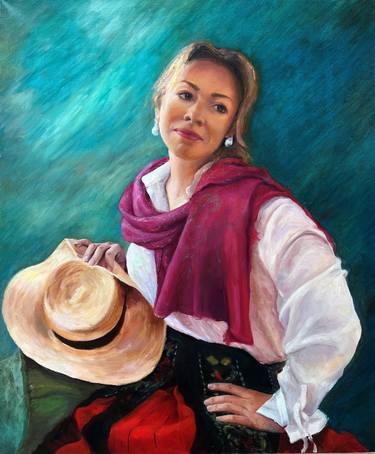 Original Portrait Paintings by Natalia Menshenina