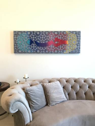 Original Abstract Painting by Farnaz Farid